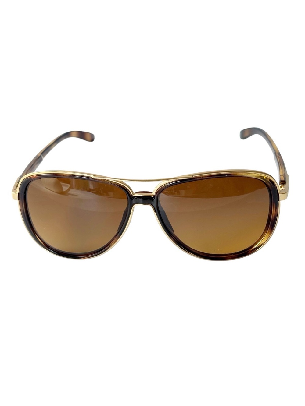 Oakley Split Time Brown tortoise Sunglasses w/ bronze polarized OO4129-0658 | 58 - Picture 3 of 16